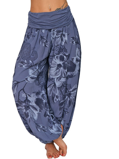 MURI - PANTALON BOHÉMIEN FLORAL ÉLÉGANT