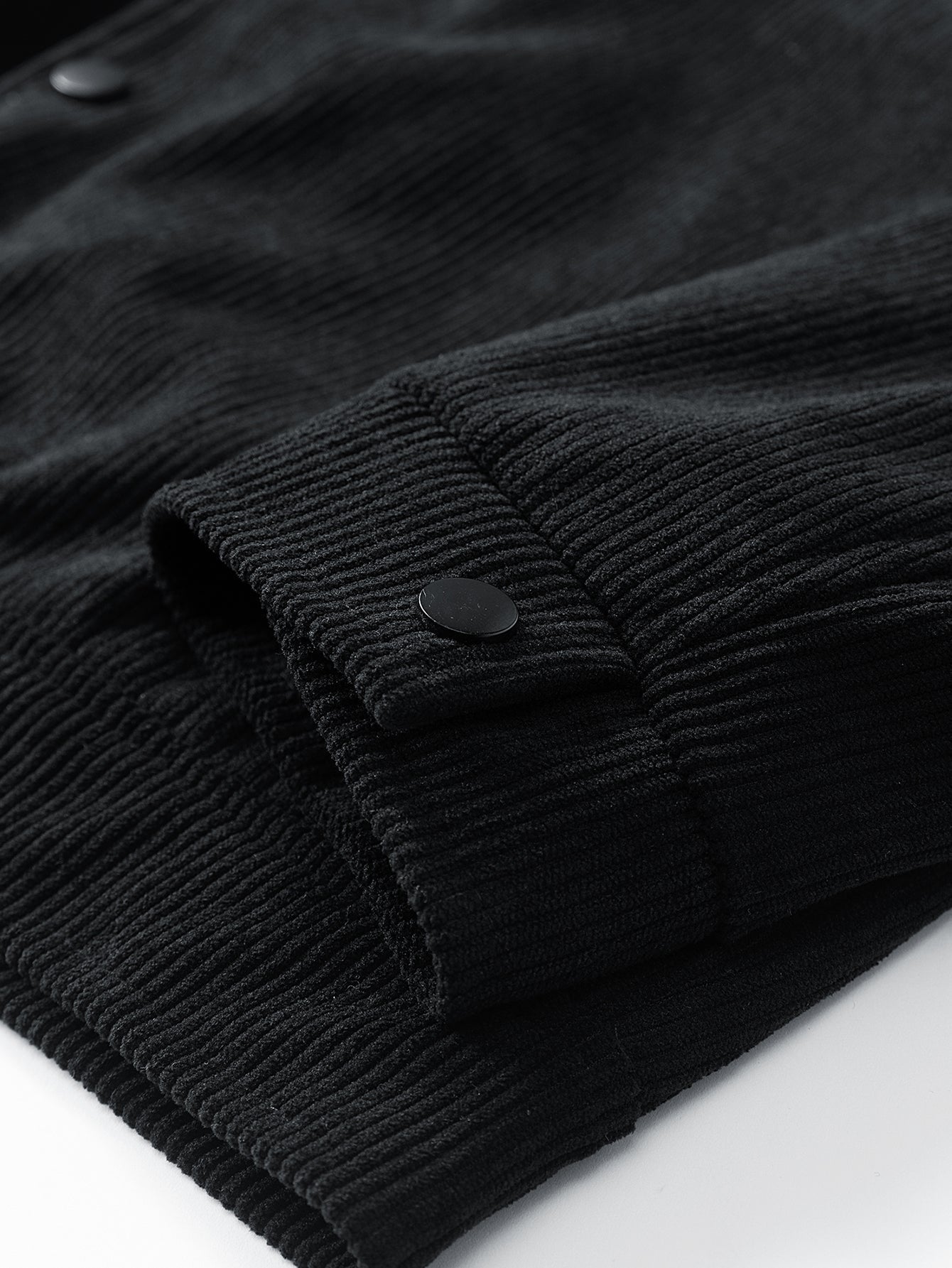 VESTE EN VELOURS CÔTELÉ À POCHES