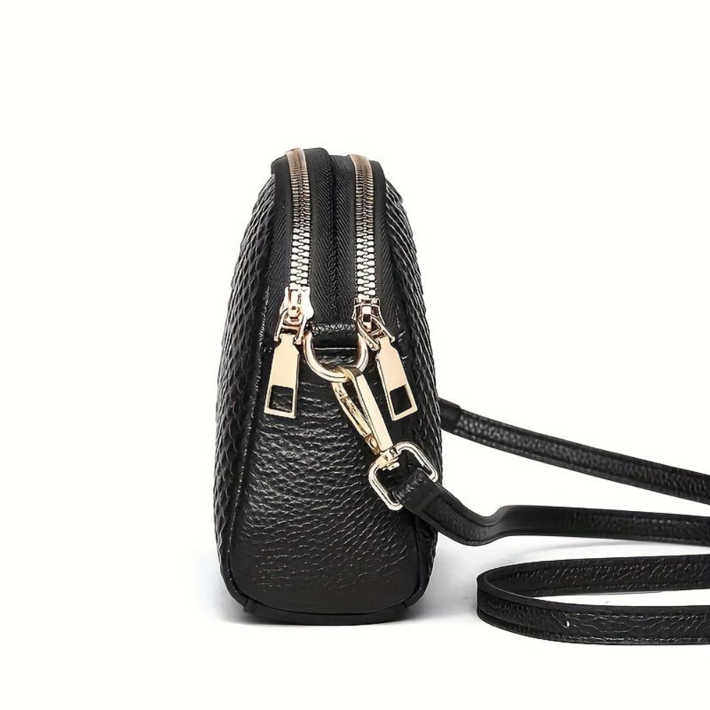 ISABELLA - MINI SAC BANDOULIÈRE EN SIMILI CROCODILE