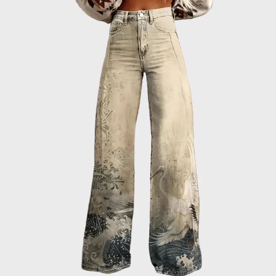 OLIVIA - PANTALON ARTISTIQUE PREMIUM