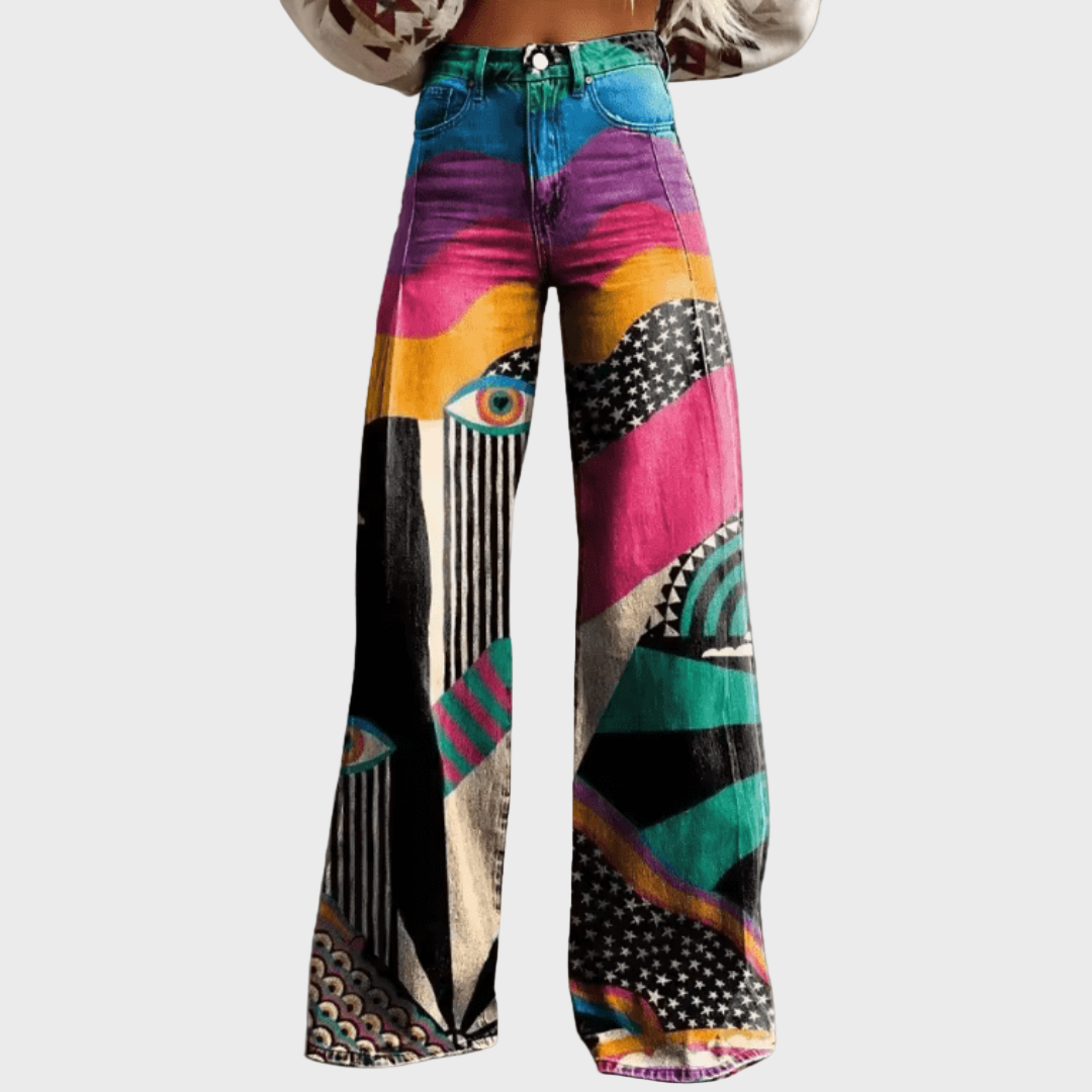 OLIVIA - PANTALON ARTISTIQUE PREMIUM