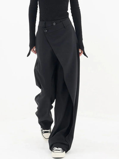 NARMA - PANTALON ASYMÉTRIQUE CHIC