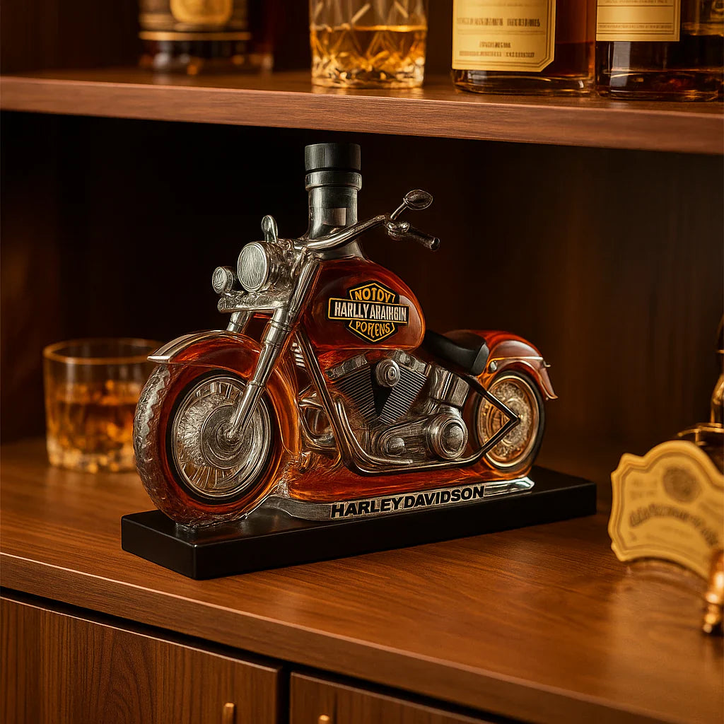 BOUTEILLES DE DESIGN ÉDITION LIMITÉE – WHISKY ÉTOILE & HARLEY WHISKY