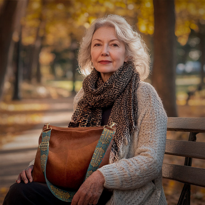 CHELSEY - SAC À ÉPAULE VINTAGE ÉLÉGANT