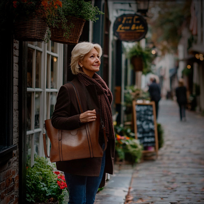 NICOLE - SAC À ÉPAULE VINTAGE PRÉFÉRÉ