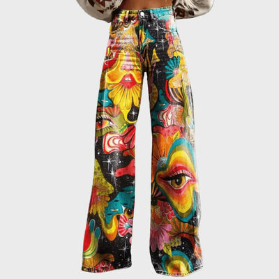 OLIVIA - PANTALON ARTISTIQUE PREMIUM