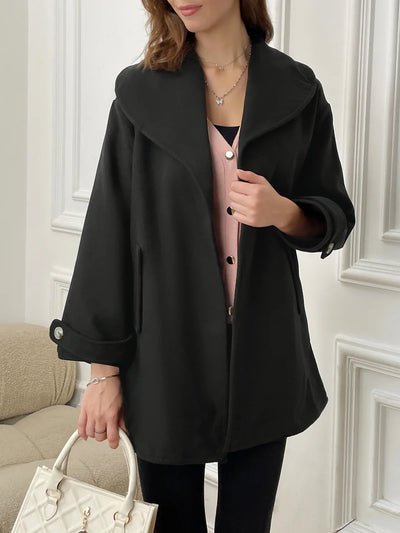 SYNTHIA - MANTEAU LONG À COL CHÂLE