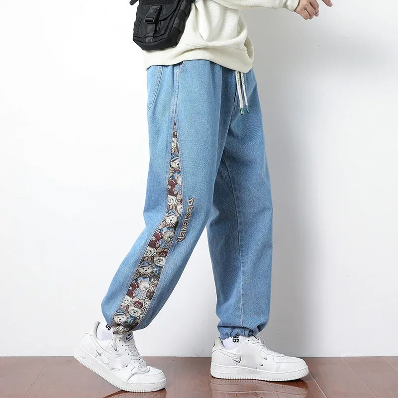 BEARSTRIDE JOGGERS EN DENIM