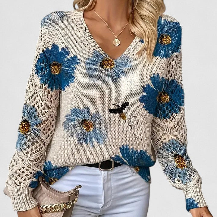 ORNELLA - PULL FLEURI