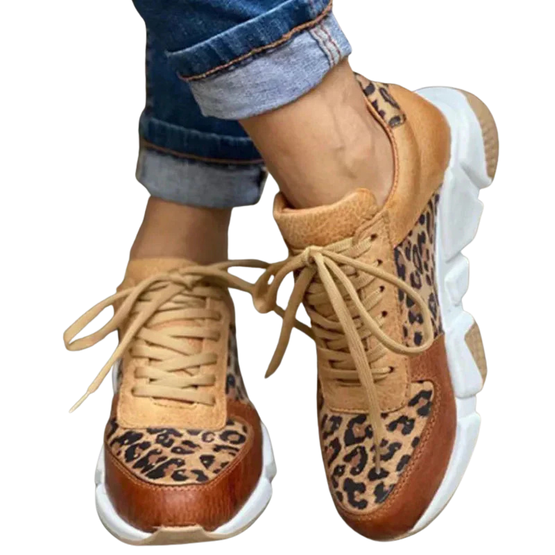 Femke - Sneakers Léopard Tendance