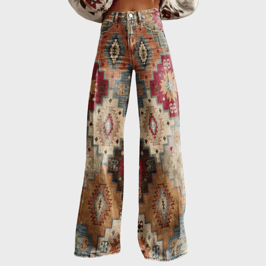 OLIVIA - PANTALON ARTISTIQUE PREMIUM