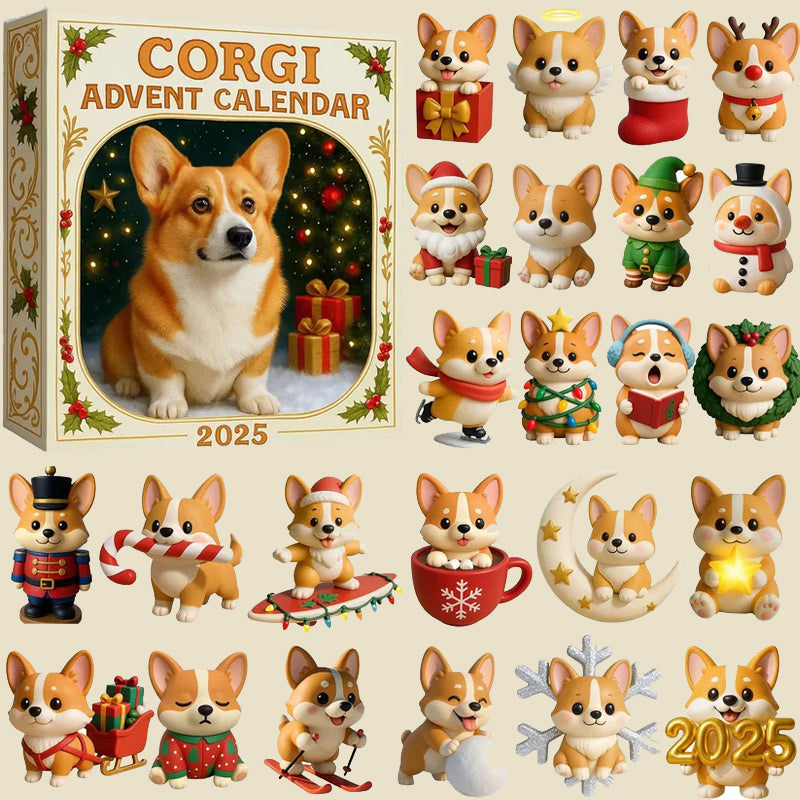 Calendrier de l’Avent Chiens Corgi™ 2025