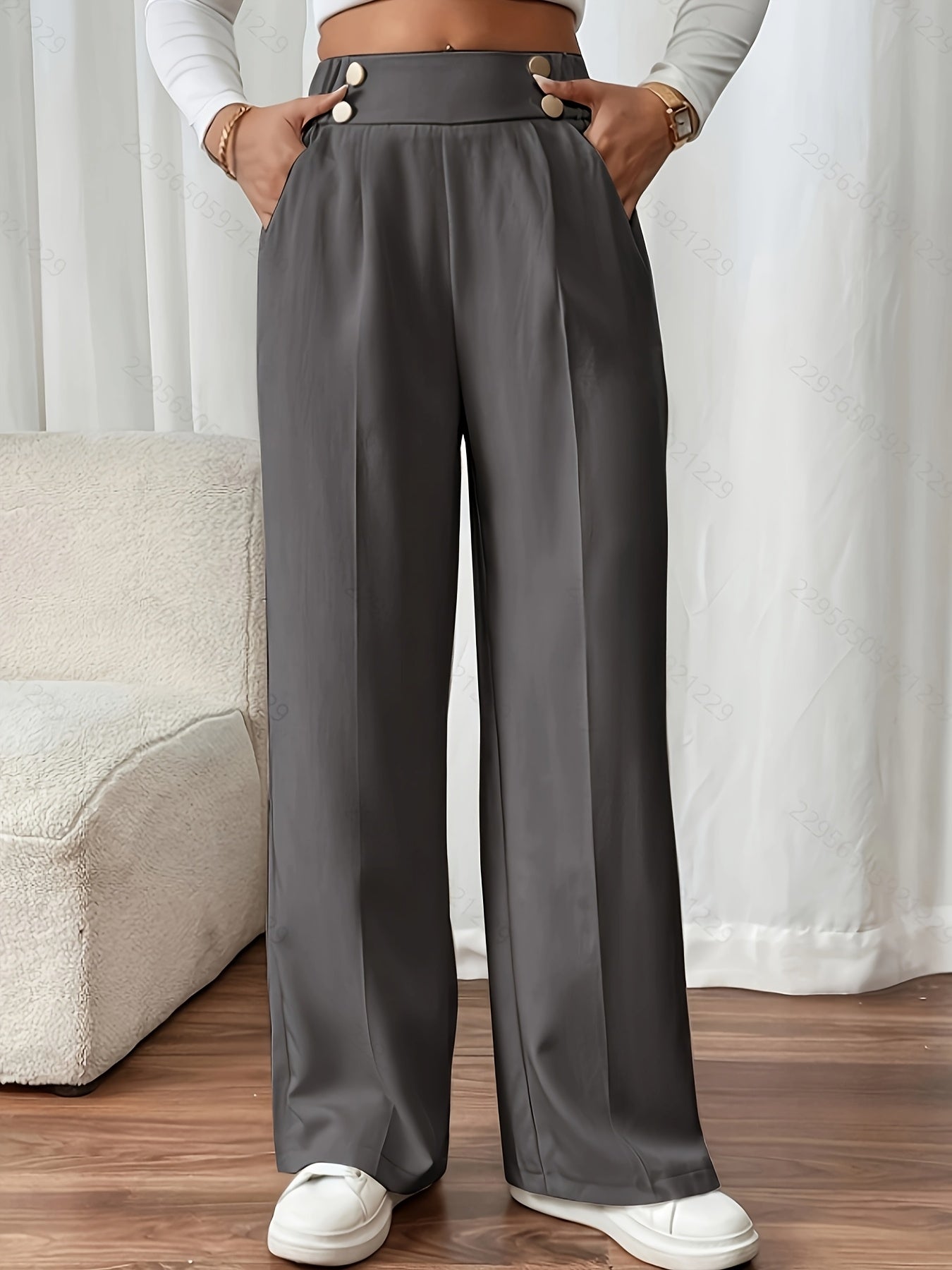 ARIANA - PANTALON TAILLE HAUTE CONFORTABLE