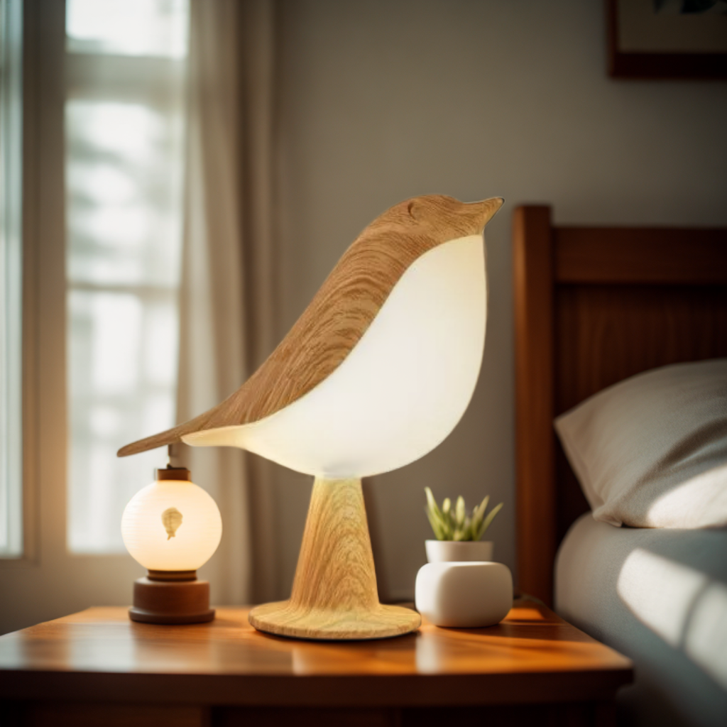 L'OISEAU CLAIR - UNE LAMPE QUI APPORTE NATURE, LUMIÈRE ET SÉRÉNITÉ À VOTRE INTÉRIEUR