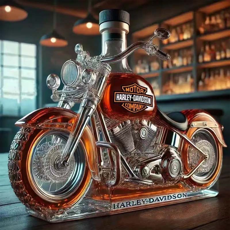 BOUTEILLES DE DESIGN ÉDITION LIMITÉE – WHISKY ÉTOILE & HARLEY WHISKY