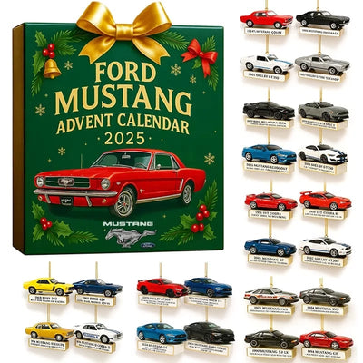 Calendrier de l’Avent Mustang 2025