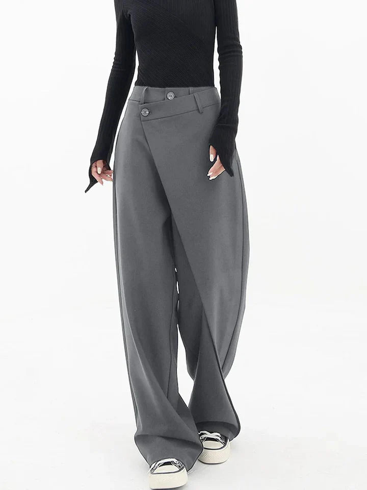 NARMA - PANTALON ASYMÉTRIQUE CHIC