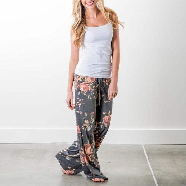 CHICA - PANTALON DÉCONTRACTÉ CAMOUFLAGE ÉLÉGANT