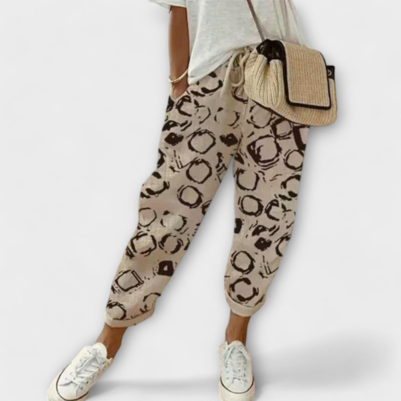 BURGA - PANTALON COTON LIN