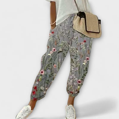 BURGA - PANTALON COTON LIN