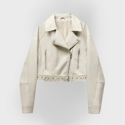 AUVRELLE - VESTE POLYVALENTE EN CUIR DE QUALITÉ