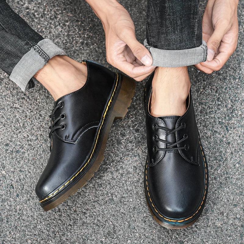 CHAUSSURES OXFORD EN CUIR VÉRITABLE