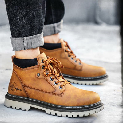 NOX BOTTES EN CUIR VÉRITABLE