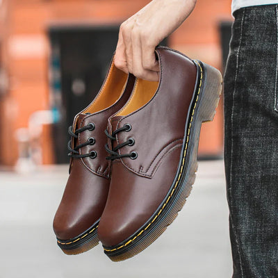 CHAUSSURES OXFORD EN CUIR VÉRITABLE