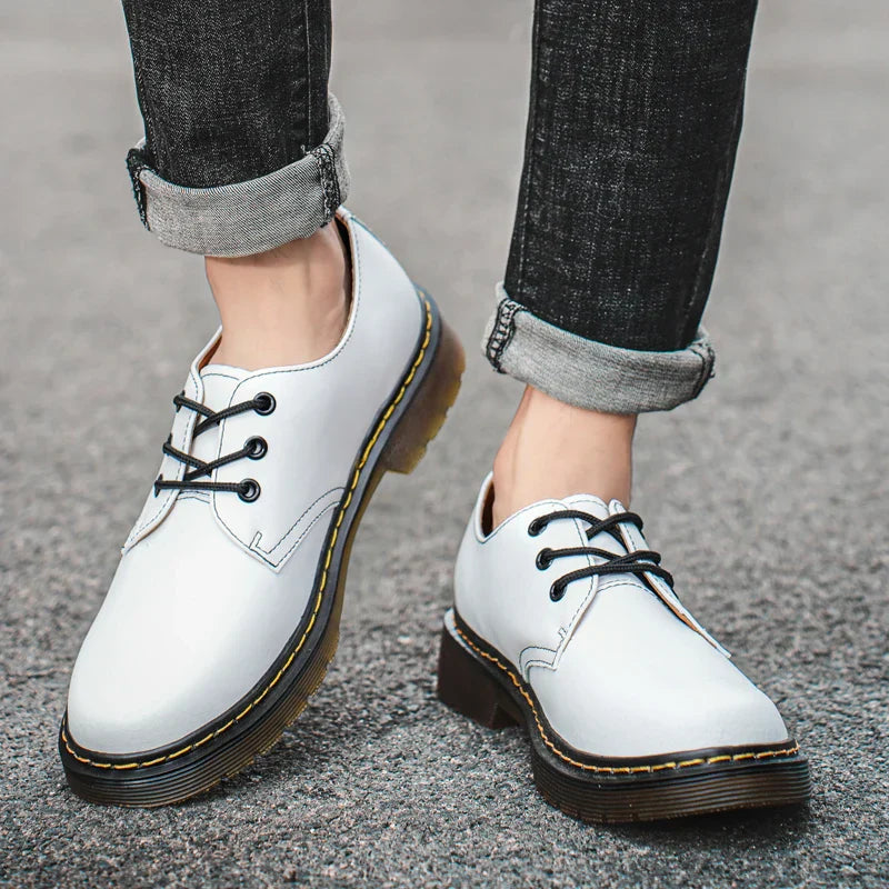 CHAUSSURES OXFORD EN CUIR VÉRITABLE