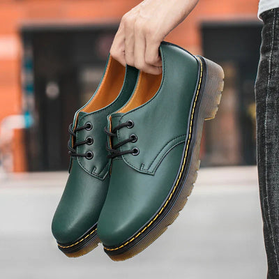 CHAUSSURES OXFORD EN CUIR VÉRITABLE