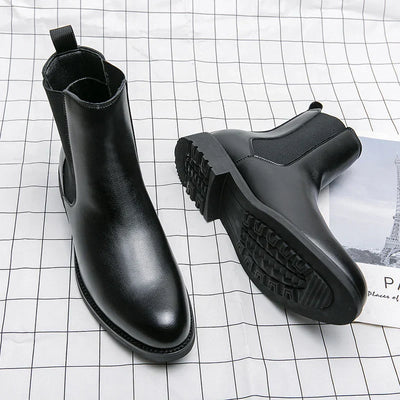 STRIDE BOTTES EN CUIR VÉRITABLE