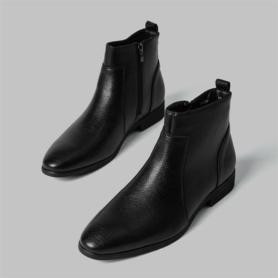 MAVREN BOTTES EN CUIR VÉRITABLE