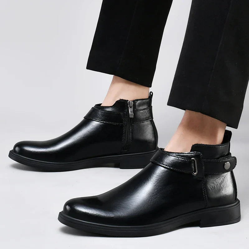 MARTINEZ BOTTES EN CUIR VÉRITABLE