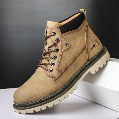 NOX BOTTES EN CUIR VÉRITABLE