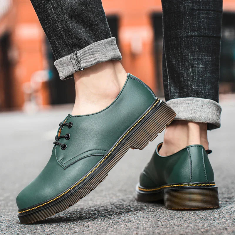 CHAUSSURES OXFORD EN CUIR VÉRITABLE