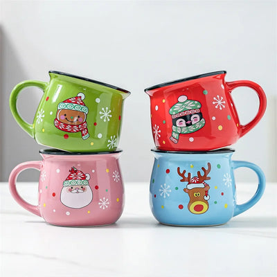 TASSES DE NOËL GIVRÉES