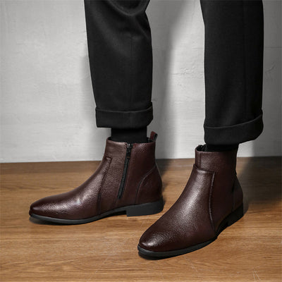 MAVREN BOTTES EN CUIR VÉRITABLE