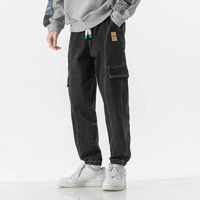 JOGGERS CARGO EN DENIM