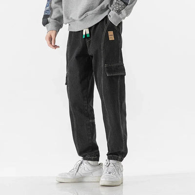 JOGGERS CARGO EN DENIM