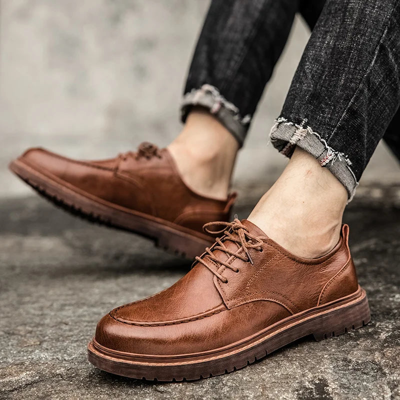 CHAUSSURES EN CUIR VÉRITABLE BAXTER
