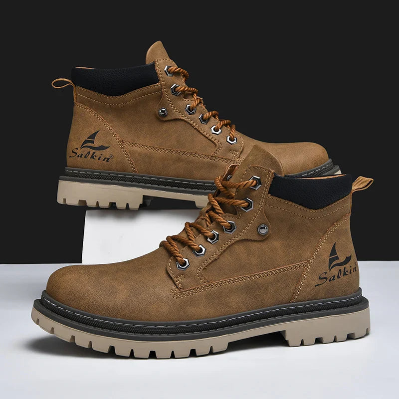 TREK BOTTES EN CUIR