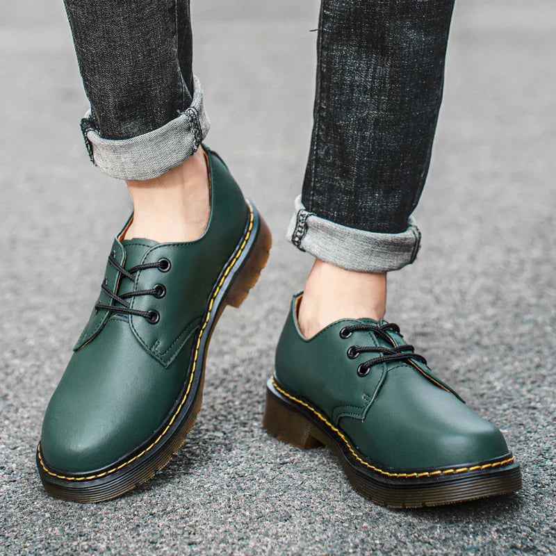 CHAUSSURES OXFORD EN CUIR VÉRITABLE