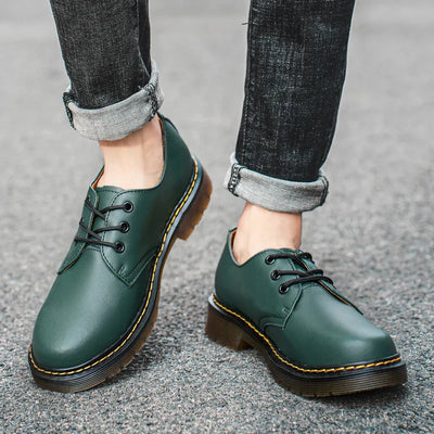 CHAUSSURES OXFORD EN CUIR VÉRITABLE