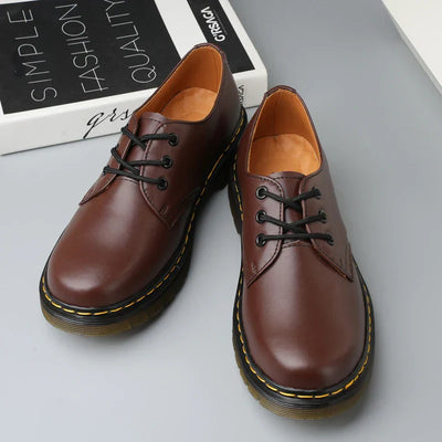 CHAUSSURES OXFORD EN CUIR VÉRITABLE