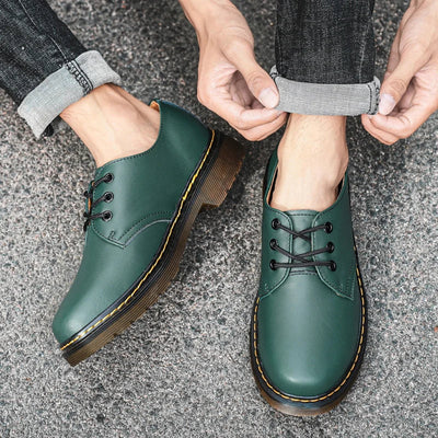 CHAUSSURES OXFORD EN CUIR VÉRITABLE