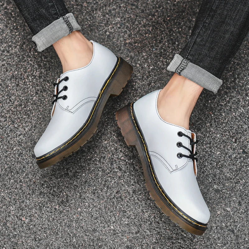 CHAUSSURES OXFORD EN CUIR VÉRITABLE