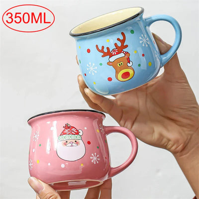 TASSES DE NOËL GIVRÉES