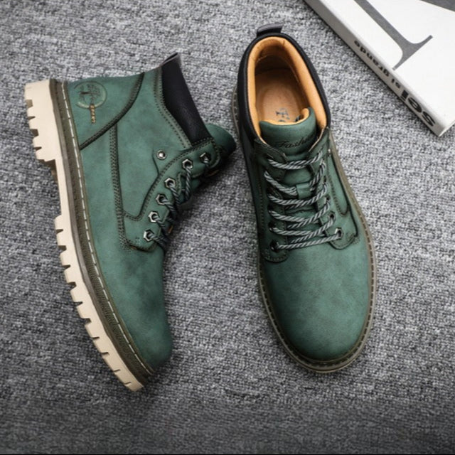 NOX BOTTES EN CUIR VÉRITABLE