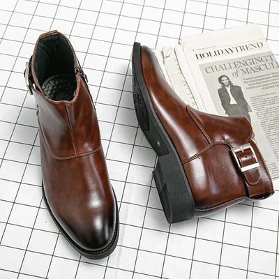 DESEO BOTTES EN CUIR VÉRITABLE