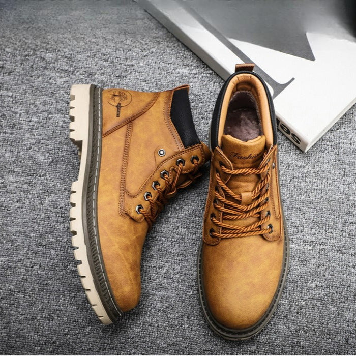 NOX BOTTES EN CUIR VÉRITABLE